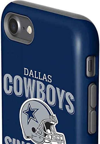 Skinit Pro Phone Case Compatible with iPhone SE - Officially Licensed NFL Dallas Cowboys Helmet Design Blue