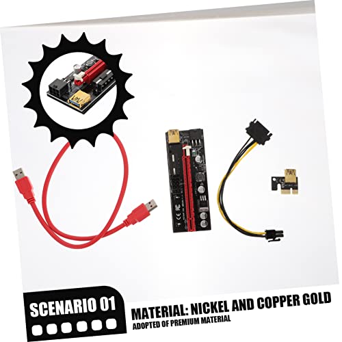 Evita caídas de señal con adaptador PCIe extensión USB SOLUSTRE para minería estable 6