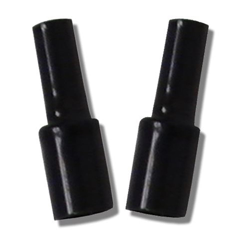 TentSpares - Universal 8.5mm Metal Fibreglass Tent Pole Nipple Ends, Tent Accessories - Colour May Vary (Pack of 2)