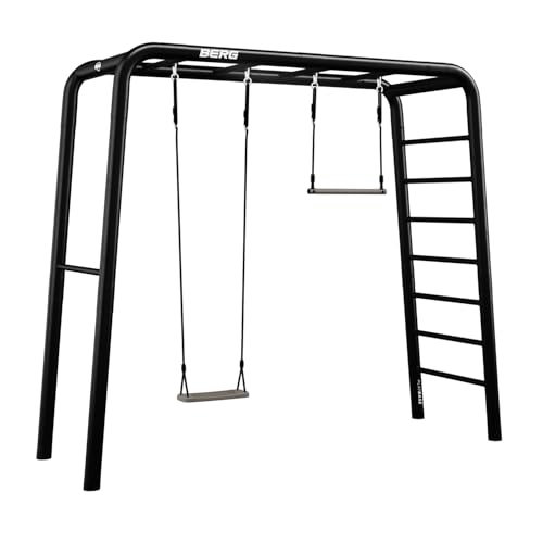 BERG PlayBase Medium Active Set | Kompaktes modulares Klettergerüst & Outdoor Fitness-Set | Wetterfâ€¦ – Miniatur