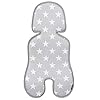 Manito-Clean-Infant-Carseat-3D-Mesh-Seat-PadCushionLiner-Star-Grey