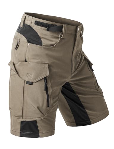 Moosehill Men's Hiking Cargo Shorts: Quick Dry Lightweight Stretch Outdoor Fishing Camping with 9...
