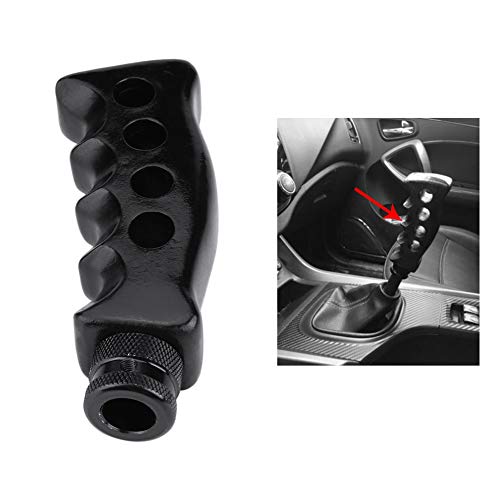 Qiilu Universal Pistol Grip Shift Knob Gear Shift Knob Car Gun Grip Knife Handle Gear Shift Lever Shifter Knob With 3 Adapter 8Mm 10Mm 12Mm #TOP5
