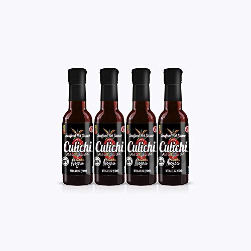 Salsa Culichi Negra Seafood Sauce 4 Bottles 6.4oz