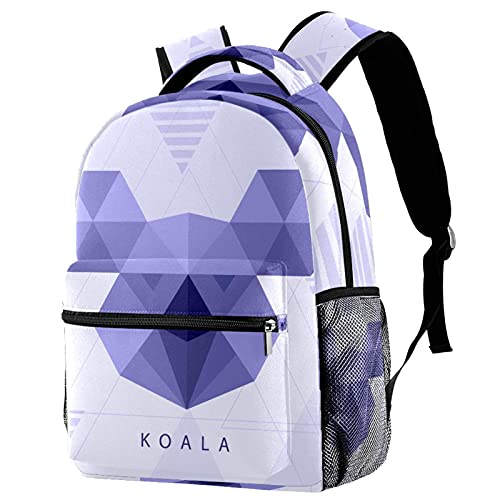 Sac à dos de voyage lilas Koala contre le mal de dos