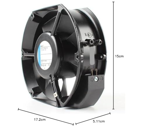 Ventilateur de refroidissement 172 mm 24V pour boîtier et châssis industriel - 4
