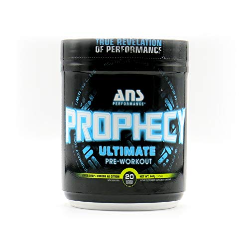 ANS Performance Prophecy Ultimate Pre Workout Powder Supplement (20 Servings, 15.5 oz) - Creatine Free Pre-Workout Energy for Men & Women | Focus & Nitric Oxide Booster with Beta Alanine & Caffeine