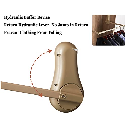 Rangement cintres robuste mural pour stopper l'encombrement chambre - 4