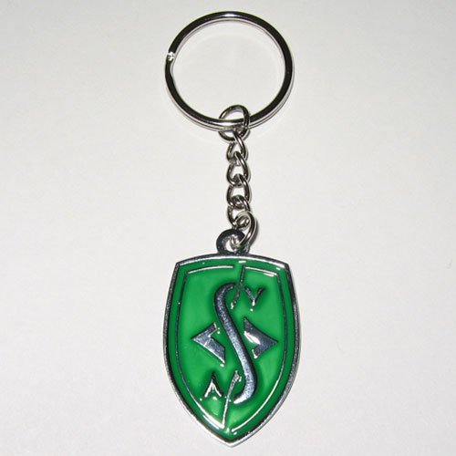Rotary13B1 Silvia Logo - Keychain - Green