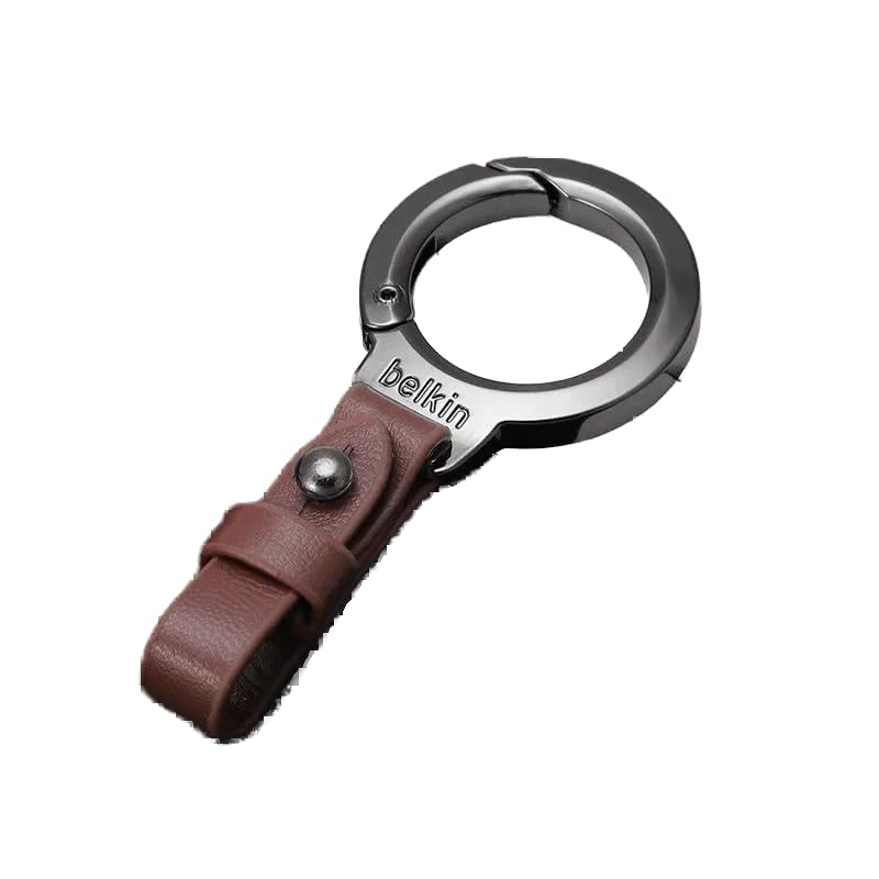 MASHUR FAB Belt Loop Vegan Leather Key Ring Keychain For Keys Car