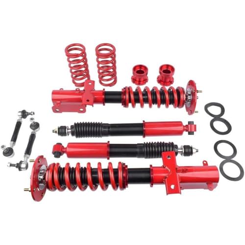 Suspension de altura ajustable para Mustang en carreteras reviradas y ciudad