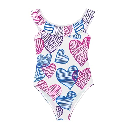 Bañador de niña transpirable SyXIOP ideal para jugar en la playa y vacaciones de verano 1