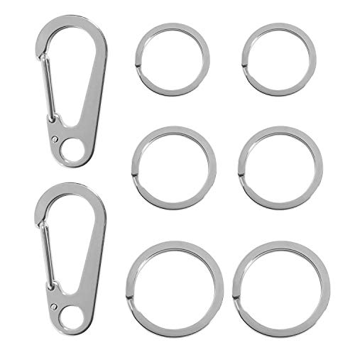 2-Pack-Dog-Tag-Clips-Durable-Dog-ID-Tag304-Stainless-Steel-Quick-Clip-and-RingsEasy-Change-Pet-ID-Tag-Holder-for-Dog-Cat-Collars-and-Harnesses - Cucciolini Doodles   2-Pack-Dog-Tag-Clips-Durable-Dog-ID-Tag304-Stainless-Steel-Quick-Clip-and-RingsEasy-Change-Pet-ID-Tag-Holder-for-Dog-Cat-Collars-and-Harnesses