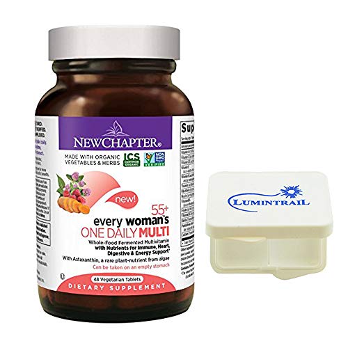 New Chapter Every Woman's One Daily 55+ Multivitamin with Probiotics, Vitamin D3, B