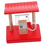 Station-service de train miniature : processus rigoureux, fabrication de bons matériaux sélectionnés, apparemment simple, mais partout est délicat, jouets de station-service pour enfants