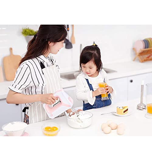 Handmixer-Edelstahl 400W Hochleistungs-Elektromixer zum Mischen von Ei, Sahne, Teig, einfach zu handhabendem Mixer… – Bild 3