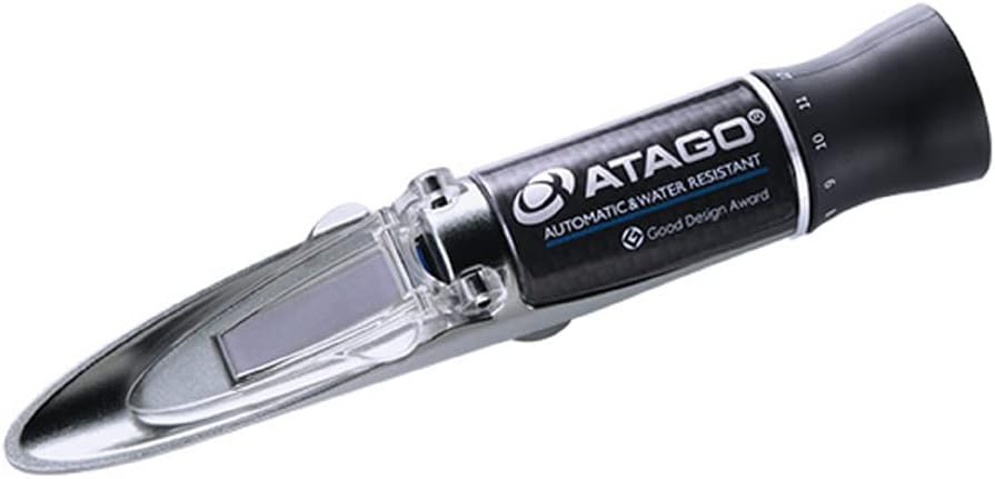 2351 MASTER-53 (Alpha) Hand-Held Refractometer, Automatic Temperature Compensation, Brix 0.0 to 53.0%