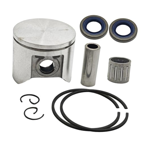 Kit segments d'axe de piston 47 mm avec joint d'huile pour tronçonneuse 357 359