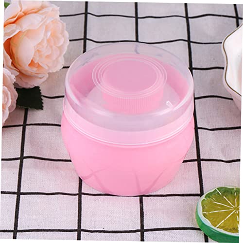ibasenice 4 Conjuntos De Sopro De Pelúcia Para Bebê Caixa De Sopro De Pó Para Bebê Recipiente De Pó