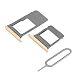 Produktbild MMOBIEL SIM und SD Karte Tray Set 2 Schlitten kompatibel mit Samsung Galaxy A5 / A7 2017 (Gold) inkl. SIM Pin