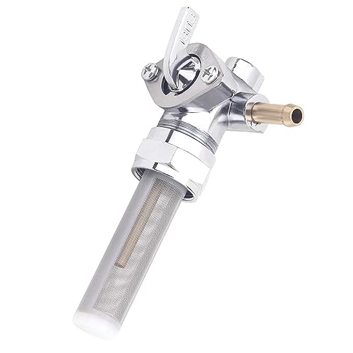 Road Passion 62167-81 62163-75 Petcock Fuel Valve Shut Off Tank Switch for Harley Dyna Sturgis FXDB 1991/ Dyna Super Glide FXD 1995-2005/ Dyna Low Rider Sport FXRS-SP 1993(Left outlet)
