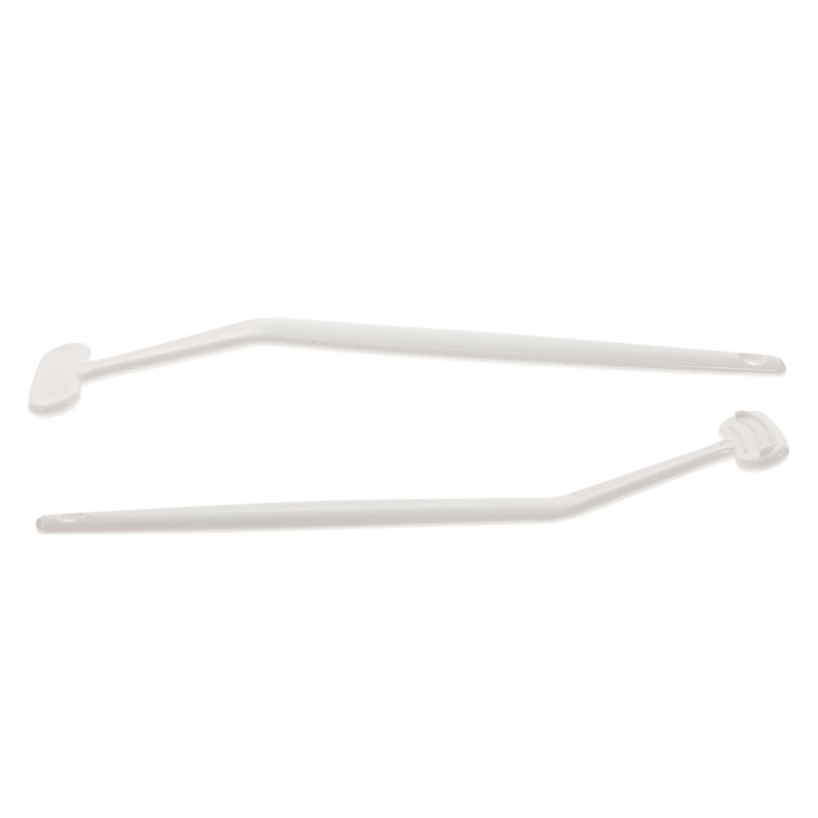 BESTYASH 2Pcs Portable Tongue Scrapers for Fresh Breath Durable Household Tongue Cleaning Tools Oral Care for Daily Use