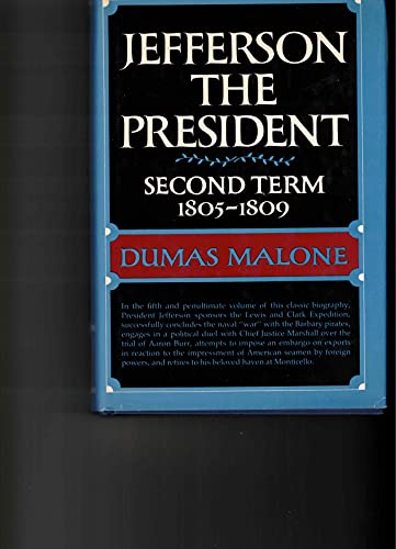 Jefferson the President Vol.V Jefferson the Pre... B0024CJZRQ Book Cover