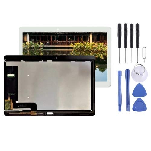 Écran LCD supérieur pour Huawei MediaPad M2 10.0 bloc vitre tactile assemblé blanc haute fidélité