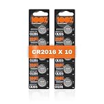 CR2016 3v lithium coin cell battery – Pack of 10 – (CR 2016 / CR2016 Batteries / 2016 / DL2016 / ECR2016/) Ideal for Toys - Remotes – Head Torch - Tea Light Candles – Keyfob – Scales by 100PP