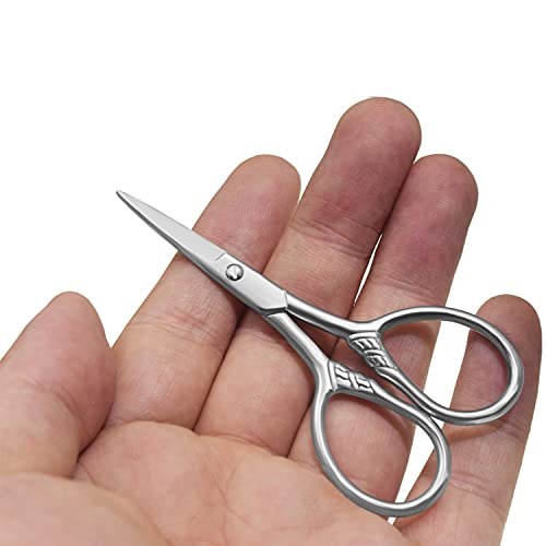 Motanar Beard Mustache Scissors Stainless Steel Mustache Trimming Shear Men Beard Scissors For Facial Body #TOP3
