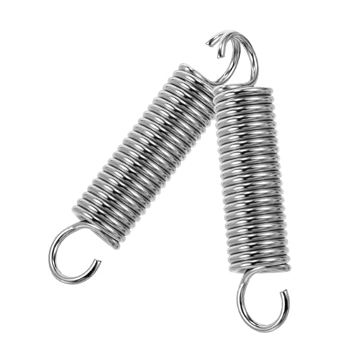Garneck 2 pezzi Ganci Molla Estensibili con Sospensione Regolabile per Amache Sedie Dondolo e Giardino Design Multifunzionale e Materiali Resistenti