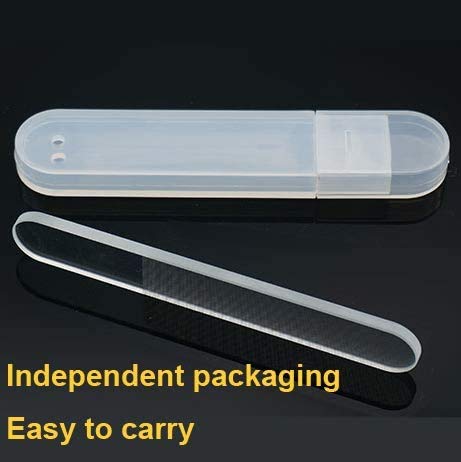 ZHjuju Aggiorna Kit di Lime per Unghie in Vetro, 3...