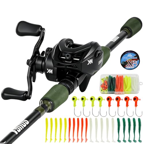 SOUFA Baitcaster Combo 6ft Medium