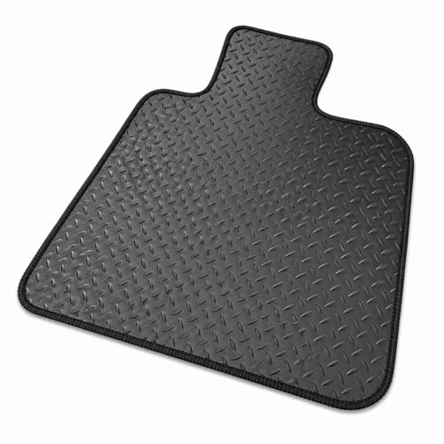 Image of Drivers Car Mat For Bmw 1 Series E87 Hatchback 2004 2005 2006 2007 2008 2009 2010 2011 Tailored Fit Budget Grade Black Rubber (Single)
