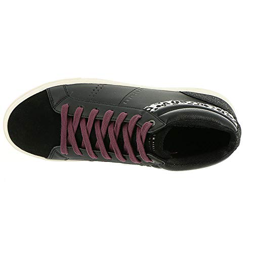 Skechers Skechers Street Goldie Wild Streak Womens Mid Top Sneakers Black 9.5