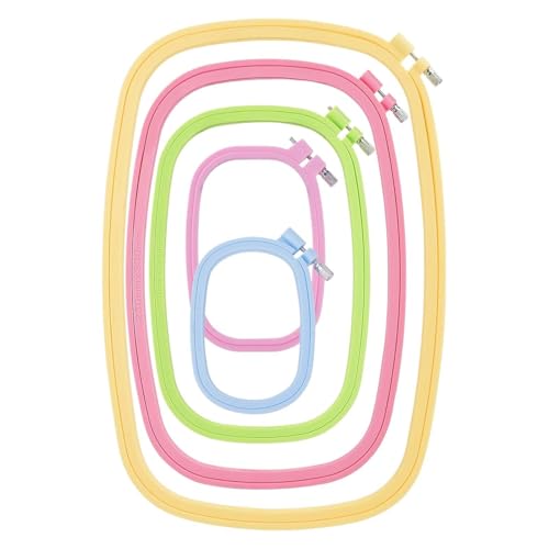 Herramienta de manualidades y aros de bordado ajustables para aprendizaje de acolchado