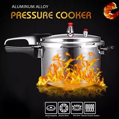 MidiLi-Aluminum-Pressure-Cooker-with-Canning-Rack-wEasy-Lock-Lid-Multiple-Pressure-Control-Protection-for-Stewing-Steaming-Canning-Size-22CM-5L