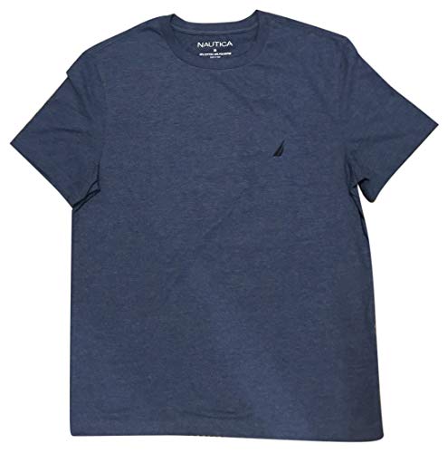 Image of Nautica Mens Nautica Slim Fit Solid T-Shirt