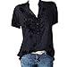 Produktbild Auifor EL 5 unter Euro blusen frühling Roza tailliert Teenager Stehkragen in blau Herren Kurzarm legere Damen Weiss Stretch Shirts weiß schwarz Abend warme rote 146 158 blusen für Damen karier