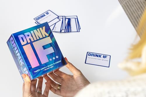 image for DYCE Drink IF... Adult Drinking Party Game - 600 Hilarious Questions f