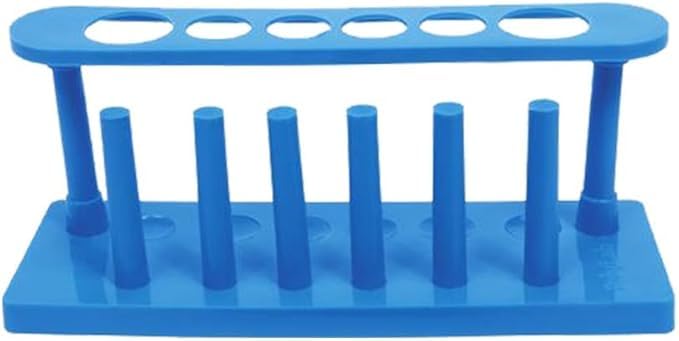 Test Tubes,Colorimeter Test Tubes Set of 5 No.’s for Photo Colorimeter 3.5 ml with Stand (Flat and Round Bottom)