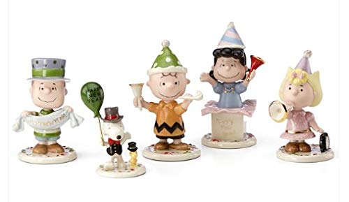 LenoxPeanuts 5 pcs Happy New Year Set
