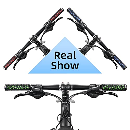 Rockbros Bike Handlebar Grips Double Lock-On Bike Grips Non-Slip Bicycle Handlebar Grips For Mtb thumb #6