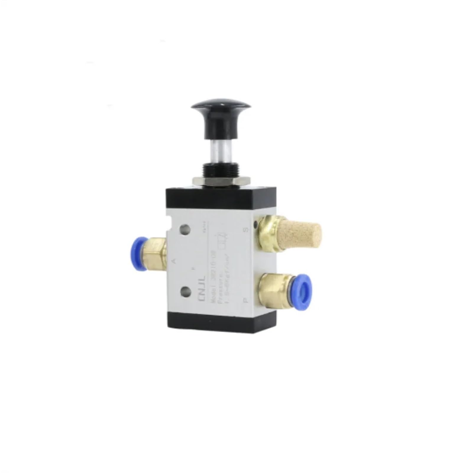 1 Unidad, 5 Puertos, 2 Posiciones, 1/4 "BSP, válvula de Aire Manual, Controlador neumático 4R210-08(PC 10mm Fittings,4R210-08)