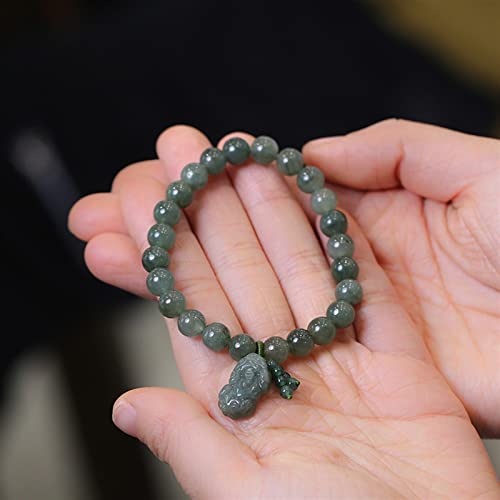 Perles de jade naturel en bracelet - Le cadeau de bijoux idéal pour femme et homme