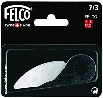 Felco Hand Pruner Replacement Blade (7/3) for Felco Hand Pruners F7 & F8 - Spare Cutting Blade for Garden Pruning Shears & Bypass Clippers (Single Pack)