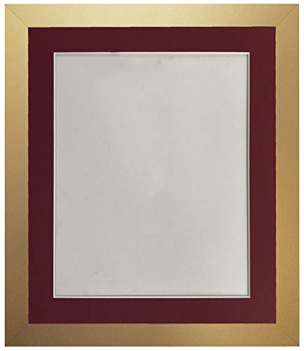 FRAMES BY POST Marco, Madera, Dorado, 60 x 80 Image Size 50 x 70 cm (Plastic Glass)