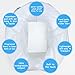 Disposable Potty Chair Liners with Drawstring for Universal Potty Training Toilet Seat, Toddler Portable Outdoors Travel Toilet Liners with Super Absorbent Pad - 30 Pack
