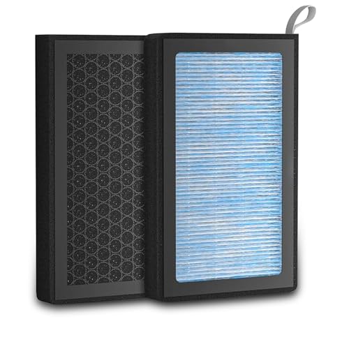 AAMHHM Tesla Model 3 Y HEPA Cabin Air Filter 2 Pack, H13 Premium Activated Carbon Replacement for Tesla Model 3 2016-2025 & Model Y 2020-2025, 4-Stage Filtration for PM2.5, Dust, Odor Reduction