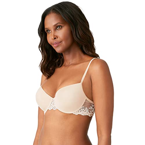 Wacoal Petite Embrace Lace Push-Up Bra 75891 Natural Nude/Ivory 30B #TOP1